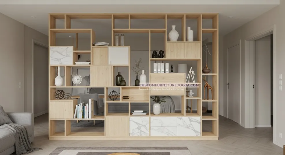 Jasa Pembuatan Rak Partisi Jogja